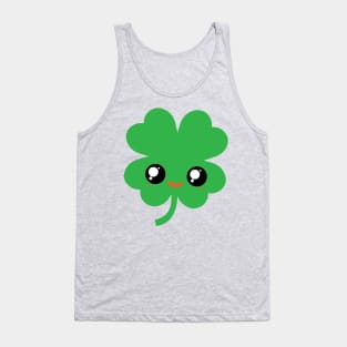 Cute Irish Shamrock Kawaii Tank Top